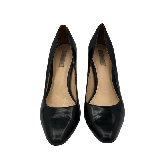 Cole Haan Black Leather Heels Size 8 1/2 Women's - Picture 3 of 8